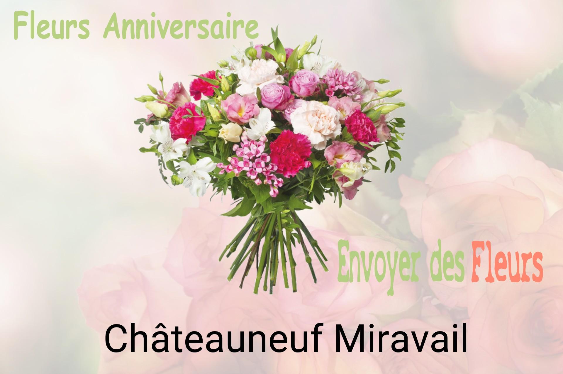 Bouquet de fleurs d’anniversaire livré à Châteauneuf-Miravail